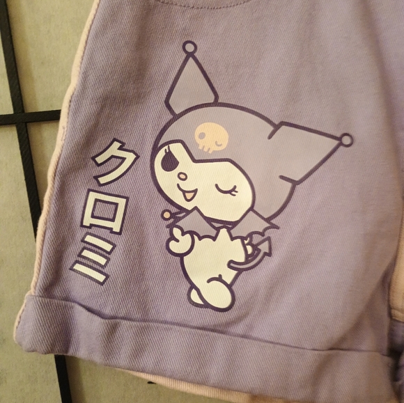 🆕 MY MELODY & KUROMI Jeans Shorts Size 1 - Picture 2 of 7
